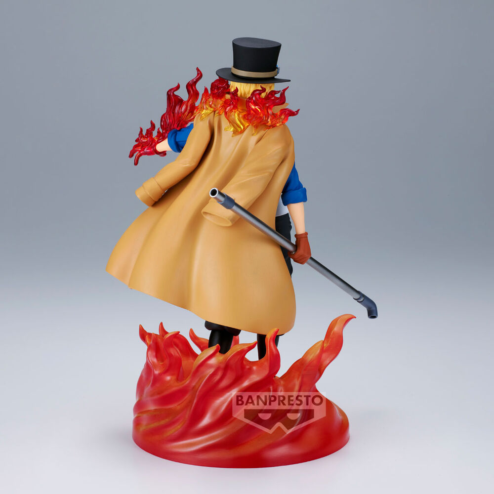 Figura de Sabo de One Piece con llamas rojas - 5