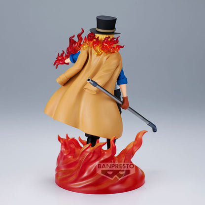 Figura de Sabo de One Piece con llamas rojas - 5