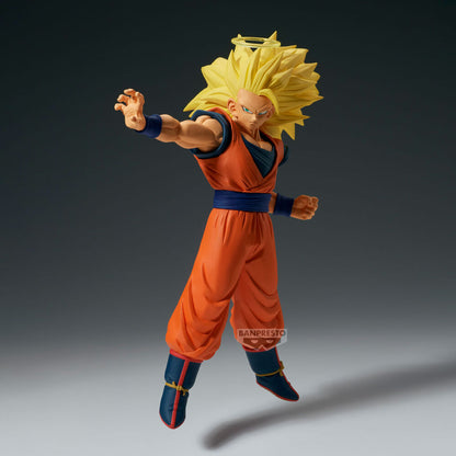 Figura Banpresto de Son Goku SSJ3 con halo y uniforme naranja - 5