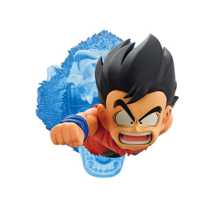 Figura Ichibansho de Son Goku volando sobre un efecto azul de dragón - 2