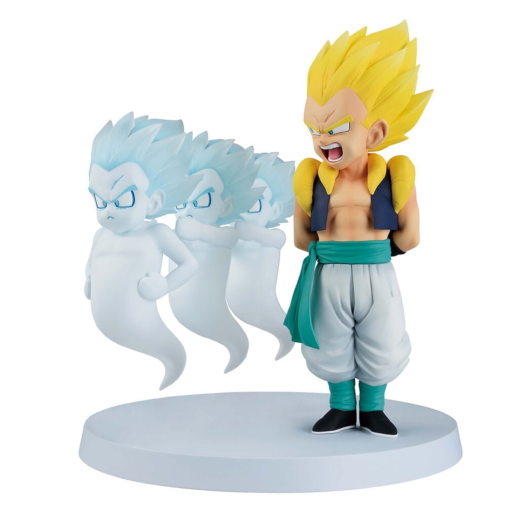 Figura Ichibansho de Gotenks con tres fantasmas de Dragon Ball