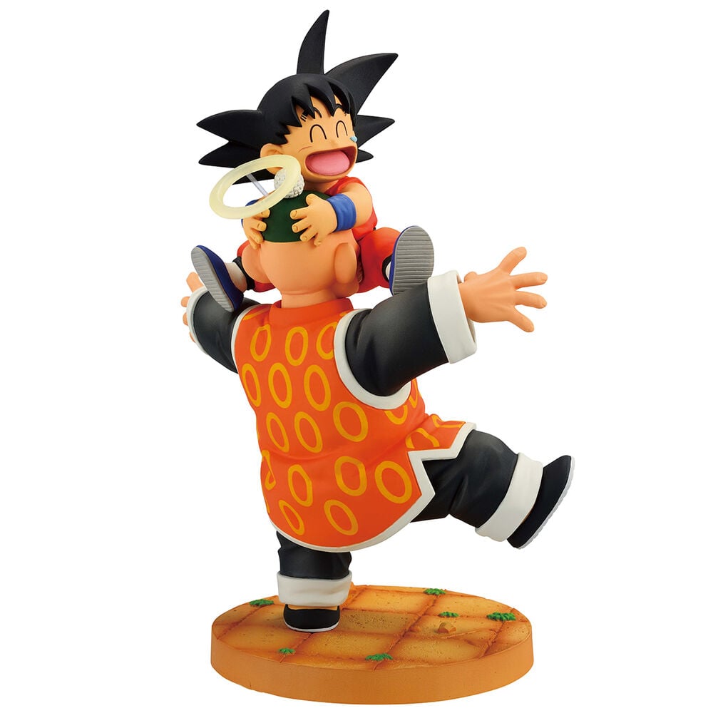Figura Ichibansho de Son Goku y Grandpa Son Gohan de Dragon Ball