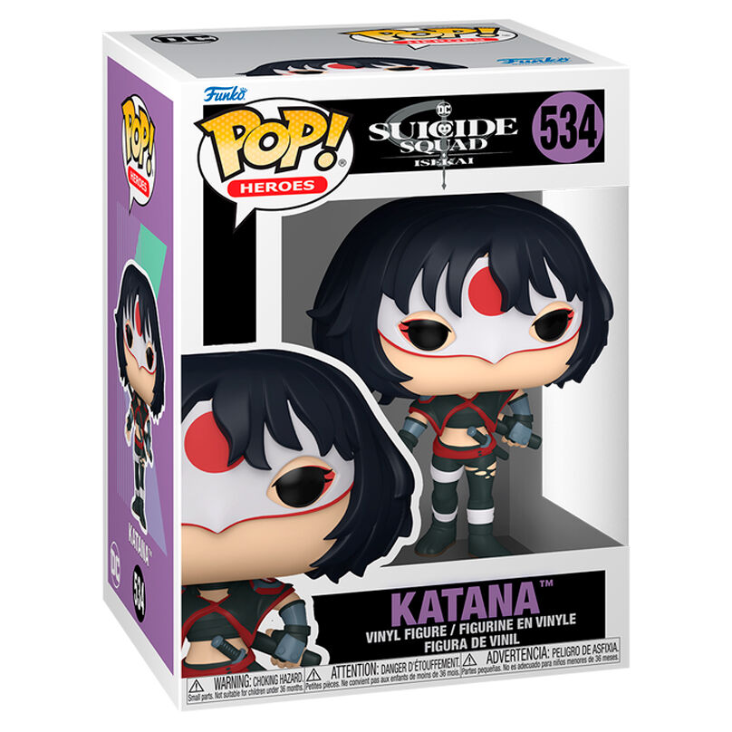 Figura Funko POP! de Katana de Escuadrón Suicida Isekai - 2