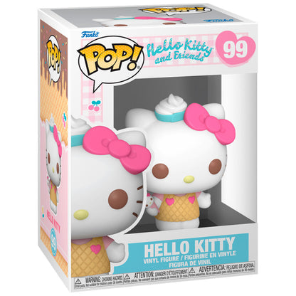 Figura Funko POP de Hello Kitty con vestido de gofre y lazo rosa - 2