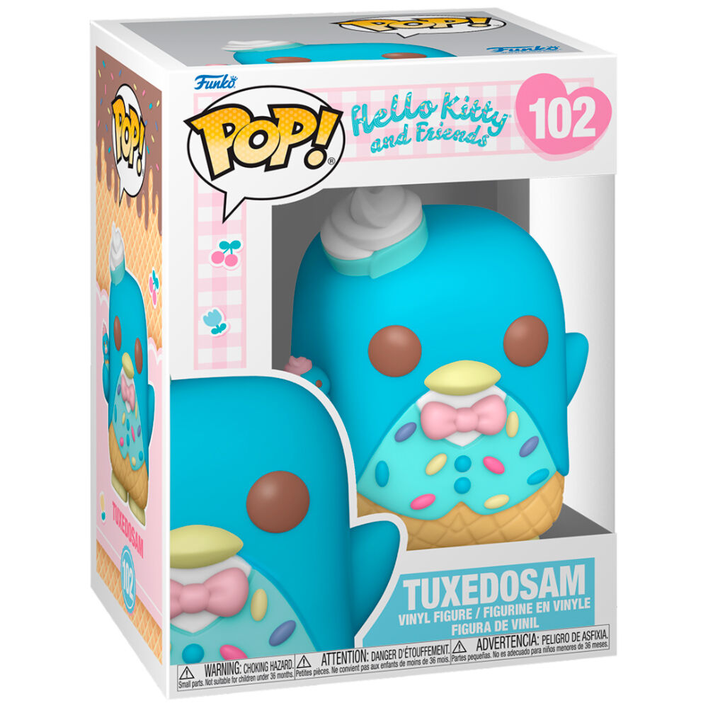 Figura Funko POP de TuxedoSam azul con sombrero y pajarita - 2
