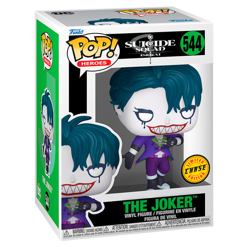 Figura Funko POP! Chase de The Joker de Escuadrón Suicida Isekai