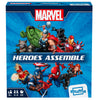 Caja del juego de mesa Marvel Avengers Heroes Assemble de Shuffle