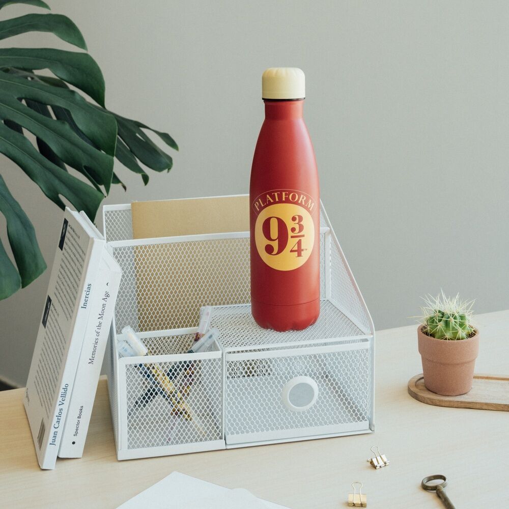 Botella roja de acero inoxidable Harry Potter Plataforma 9¾ de 500 ml - 4
