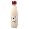 Botella de acero inoxidable de Hedwig de Harry Potter con tapón rojo
