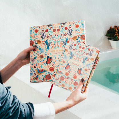 Set de cuaderno A5 y bolígrafo Frida Kahlo ERIK en caja de regalo - 5