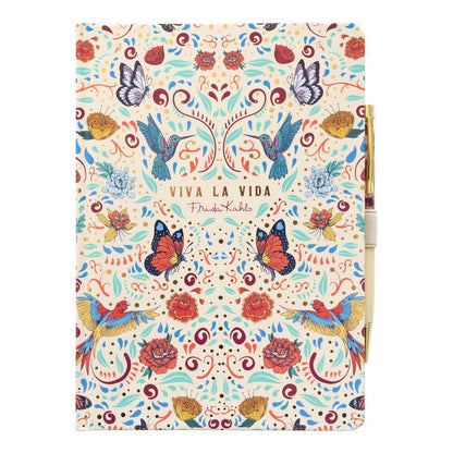 Set de cuaderno A5 y bolígrafo Frida Kahlo ERIK en caja de regalo - 2