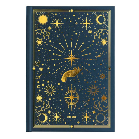 Set Astral ERIK con cuaderno azul y dorado, bolígrafo y caja de regalo - 2