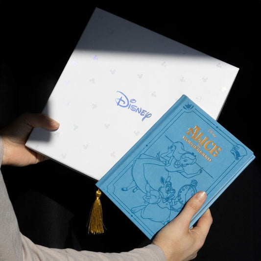 Set de cuaderno A5 azul y bolígrafo de Alicia en el País de las Maravillas Disney - 6