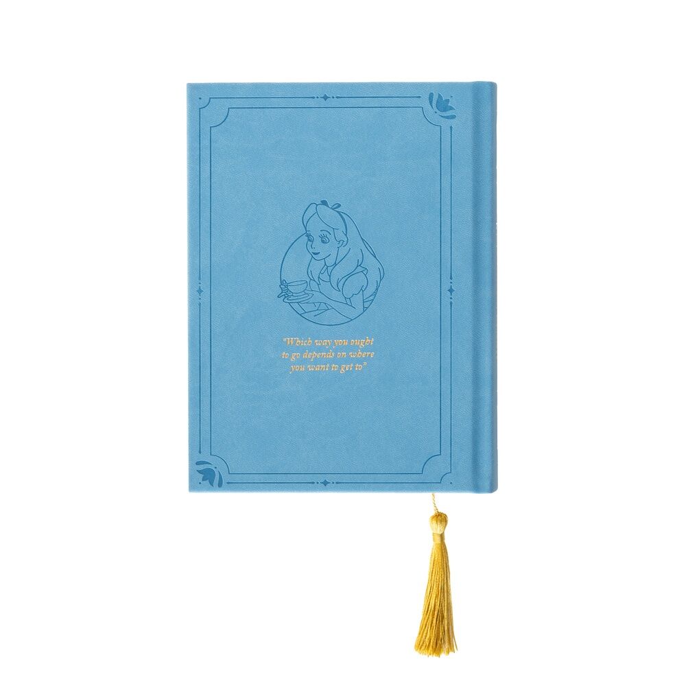 Set de cuaderno A5 azul y bolígrafo de Alicia en el País de las Maravillas Disney - 3