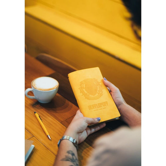 Cuaderno de viaje amarillo Hufflepuff de Harry Potter - 7