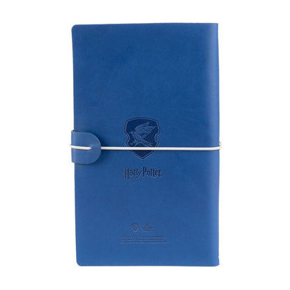 Cuaderno de viaje azul Ravenclaw de Harry Potter con banda elástica - 2