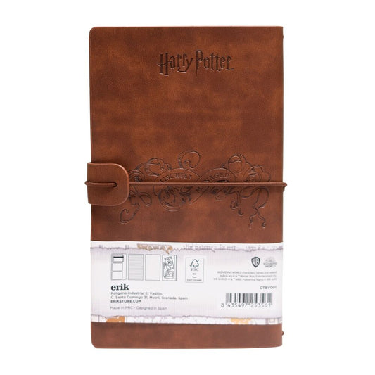 Cuaderno de viaje Harry Potter con diseño del Mapa del Merodeador - 2