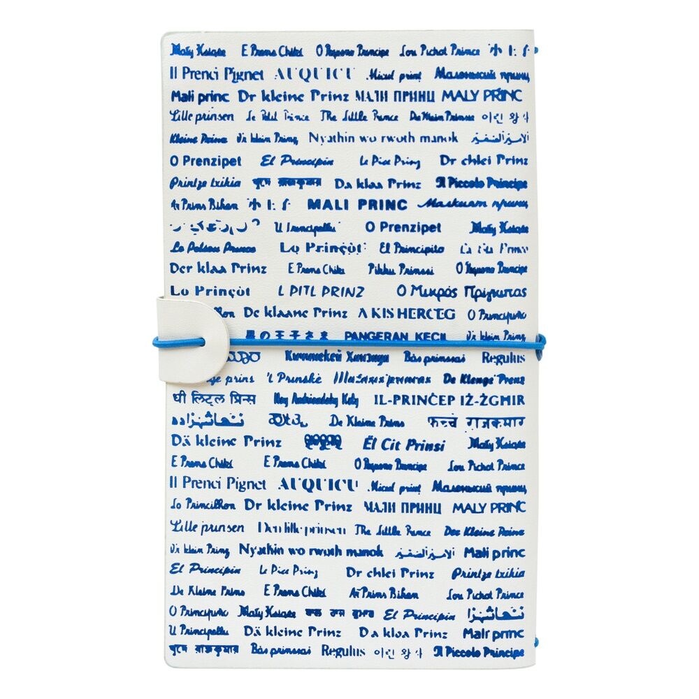 Cuaderno de viaje ERIK de El Principito con cierre elástico azul - 2