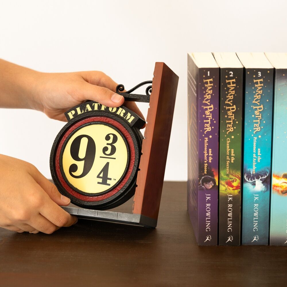 Sujetalibros de resina Plataforma 9 3/4 de Harry Potter - 8