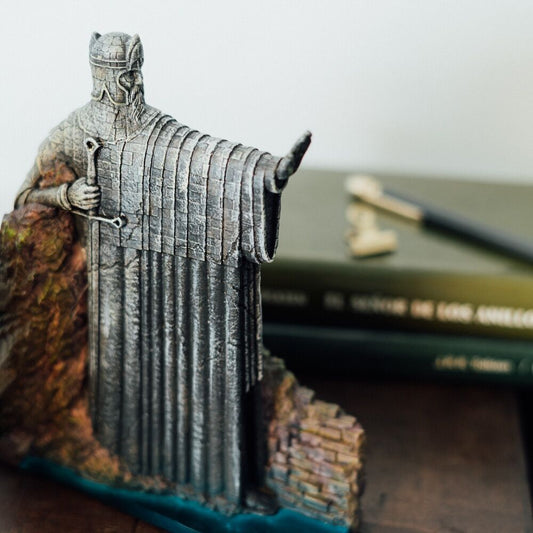 Sujetalibros Argonath de El Señor de los Anillos con dos estatuas de resina - 3