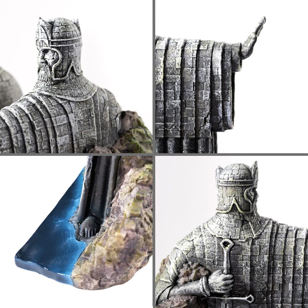 Sujetalibros Argonath de El Señor de los Anillos con dos estatuas de resina - 4
