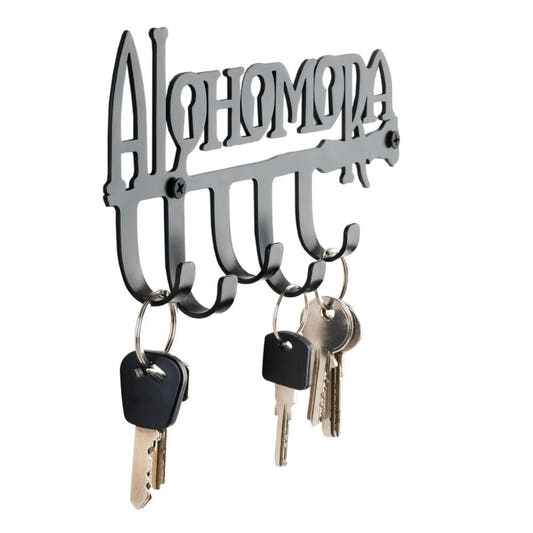 Colgador de llaves negro Alohomora de Harry Potter con cinco ganchos - 2