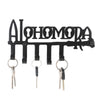 Colgador de llaves negro Alohomora de Harry Potter con cinco ganchos