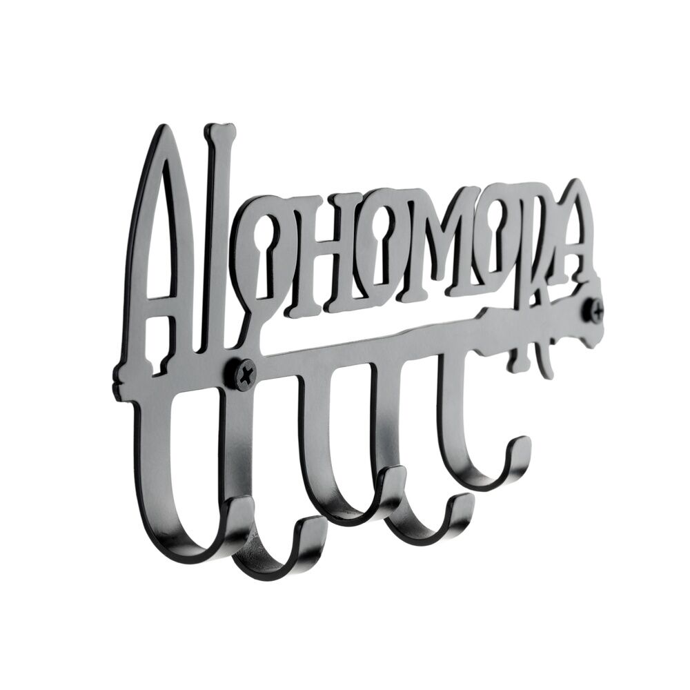 Colgador de llaves negro Alohomora de Harry Potter con cinco ganchos - 4