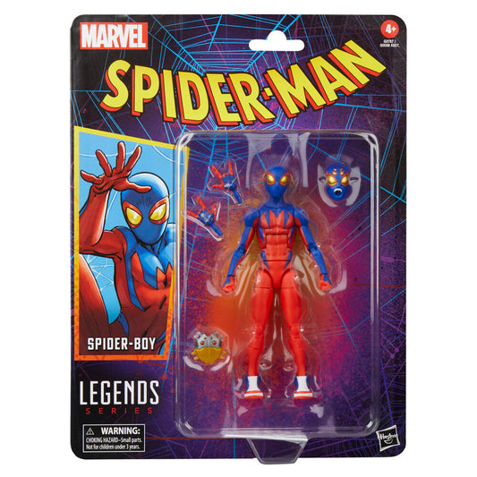 Figura articulada Spider-Boy de Spider-Man Marvel en rojo y azul - 5