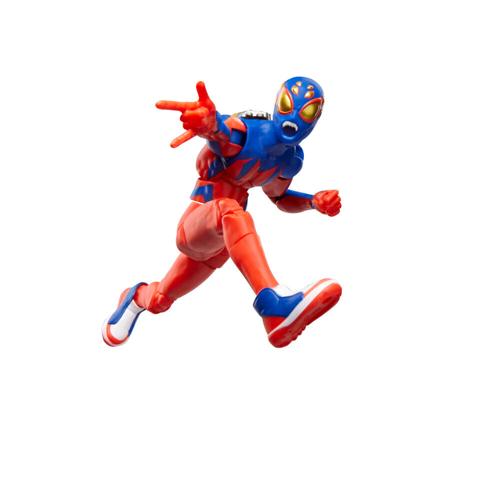 Figura articulada Spider-Boy de Spider-Man Marvel en rojo y azul - 7