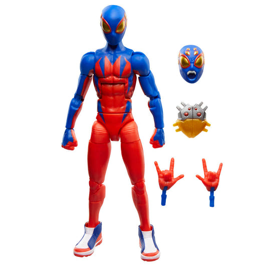 Figura articulada Spider-Boy de Spider-Man Marvel en rojo y azul - 3