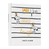 Álbum de fotos autoadhesivo de Snoopy con Snoopy y Woodstock