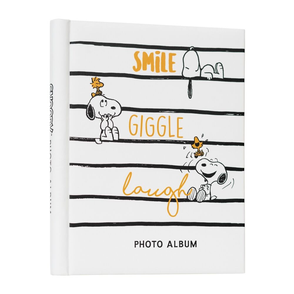 Álbum de fotos autoadhesivo de Snoopy con Snoopy y Woodstock