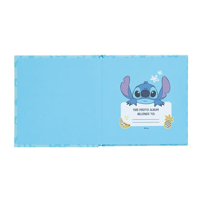Álbum de fotos autoadhesivo Stitch Disney azul con cámara - 4