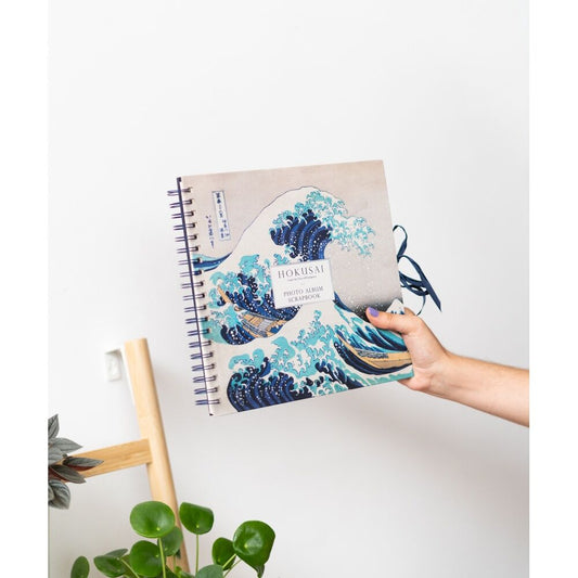 Álbum scrapbook ERIK con diseño de La gran ola de Kanagawa de Hokusai - 4