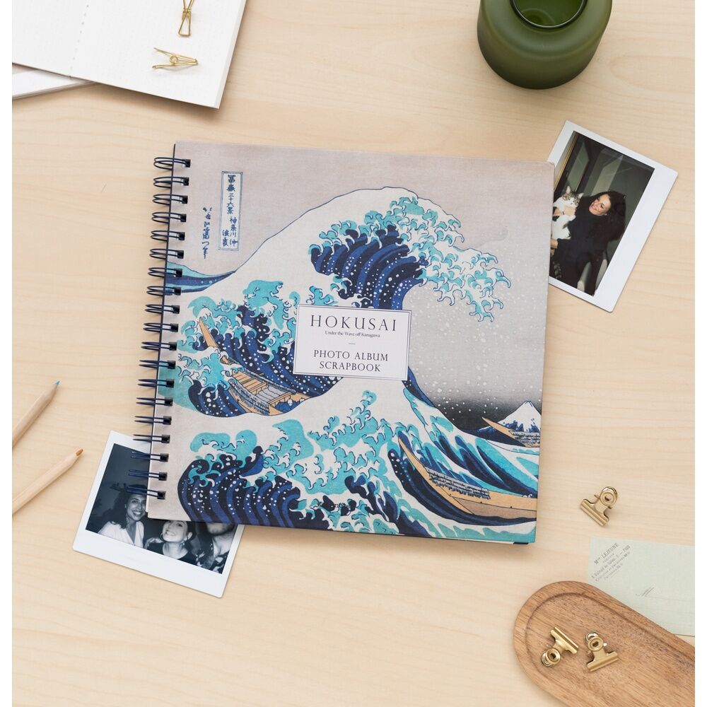 Álbum scrapbook ERIK con diseño de La gran ola de Kanagawa de Hokusai - 6