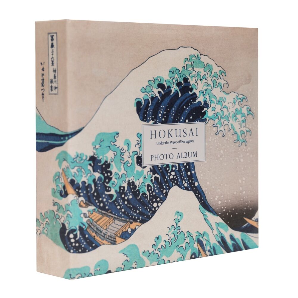Álbum de fotos ERIK con ilustración de La Gran Ola de Kanagawa