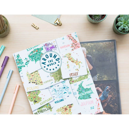 Álbum de fotos ERIK En Todo el Mundo con mapas ilustrados - 5