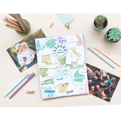 Álbum de fotos ERIK En Todo el Mundo con mapas ilustrados - 6