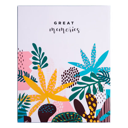 Álbum de fotos ERIK Abstract Tropics con portada botánica abstracta - 3