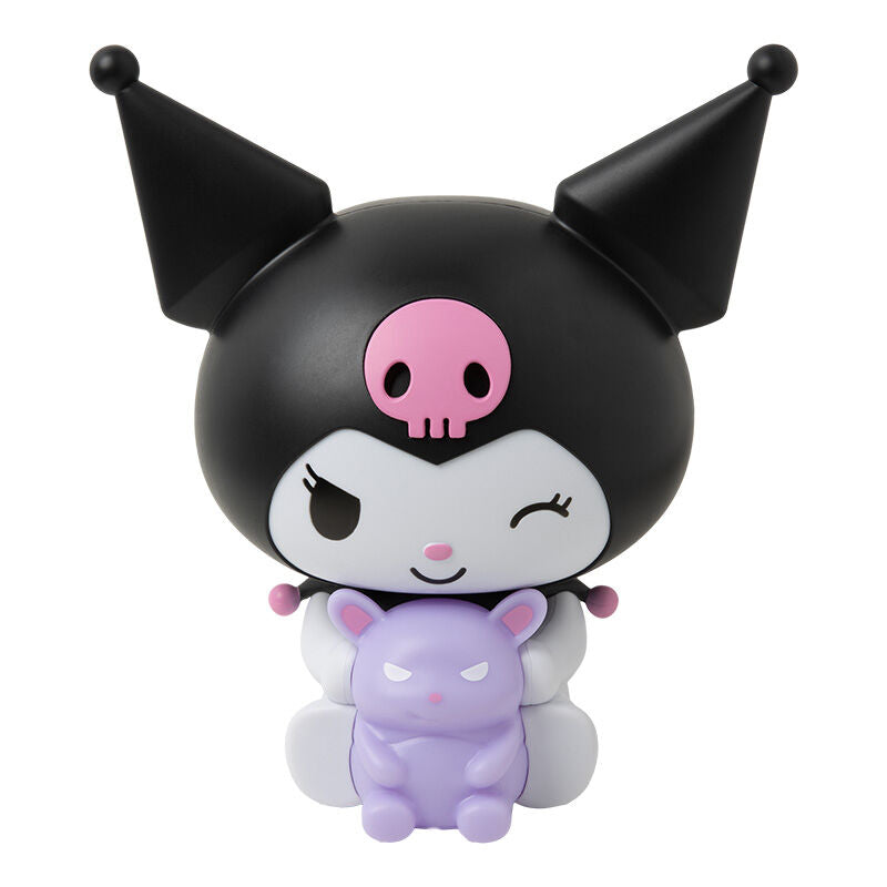 Lámpara decorativa de Kuromi con un personaje morado
