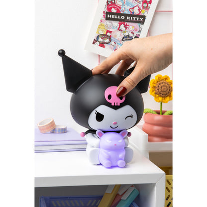 Lámpara decorativa de Kuromi con un personaje morado - 6