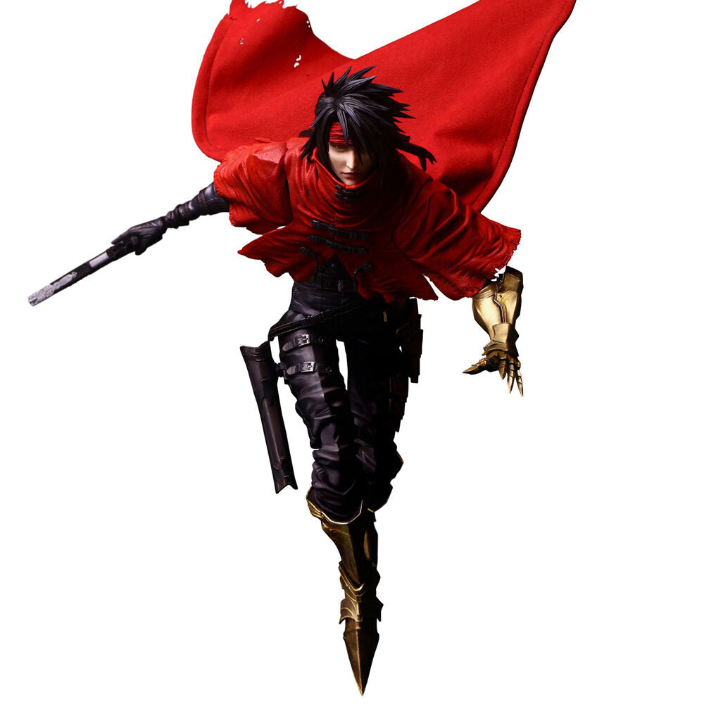 Figura articulada de Vincent Valentine con capa roja - 2