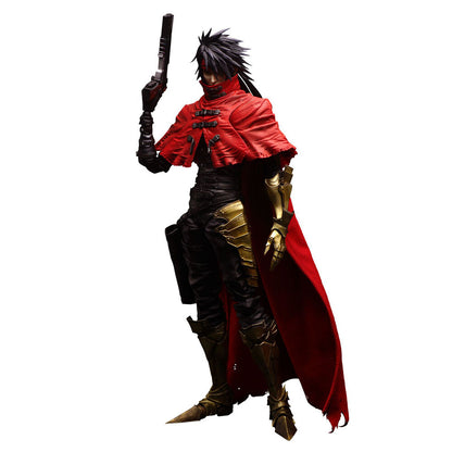 Figura articulada de Vincent Valentine con capa roja
