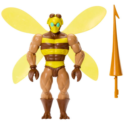 Figura articulada Buzz-Off MOTU Origins con alas translúcidas y lanza