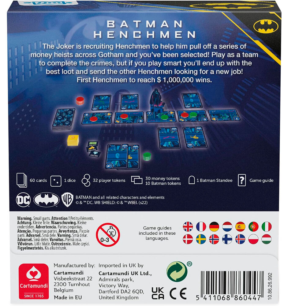 Caja del juego de mesa Batman Henchmen de Shuffle - 2