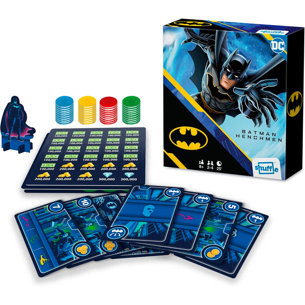 Caja del juego de mesa Batman Henchmen de Shuffle - 4