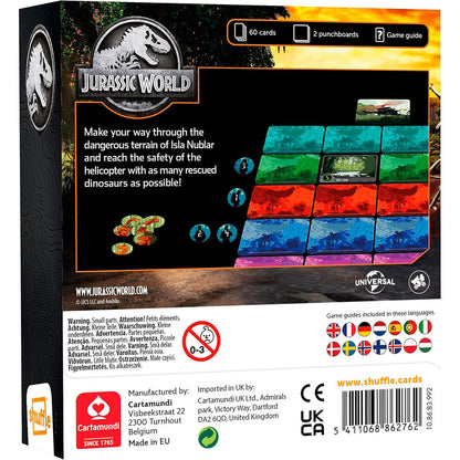 Juego de cartas SHUFFLE Jurassic World Escape the Island - 4