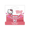Conjunto de pulseras rosas de Hello Kitty con corazones y detalle LOVE
