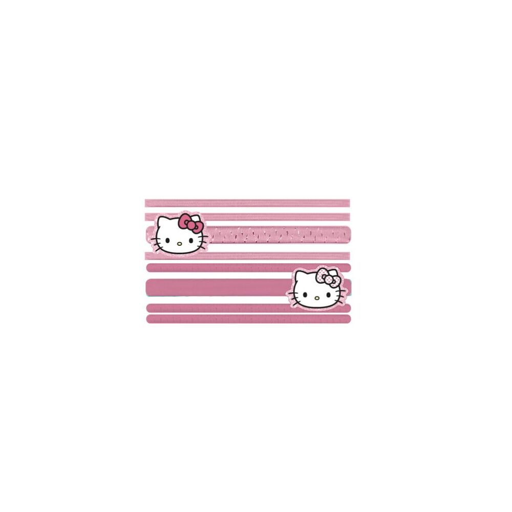 Blíster CERDÁ con 8 coleteros rosas de Hello Kitty - 2